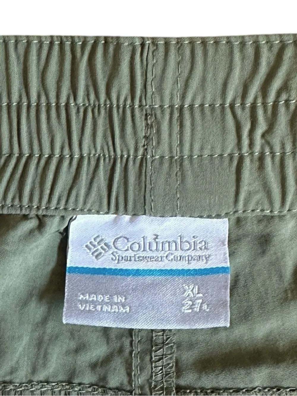 Columbia Omni-Shade Cargo Hiking Pants XL Cypress UPF 30 NWT
